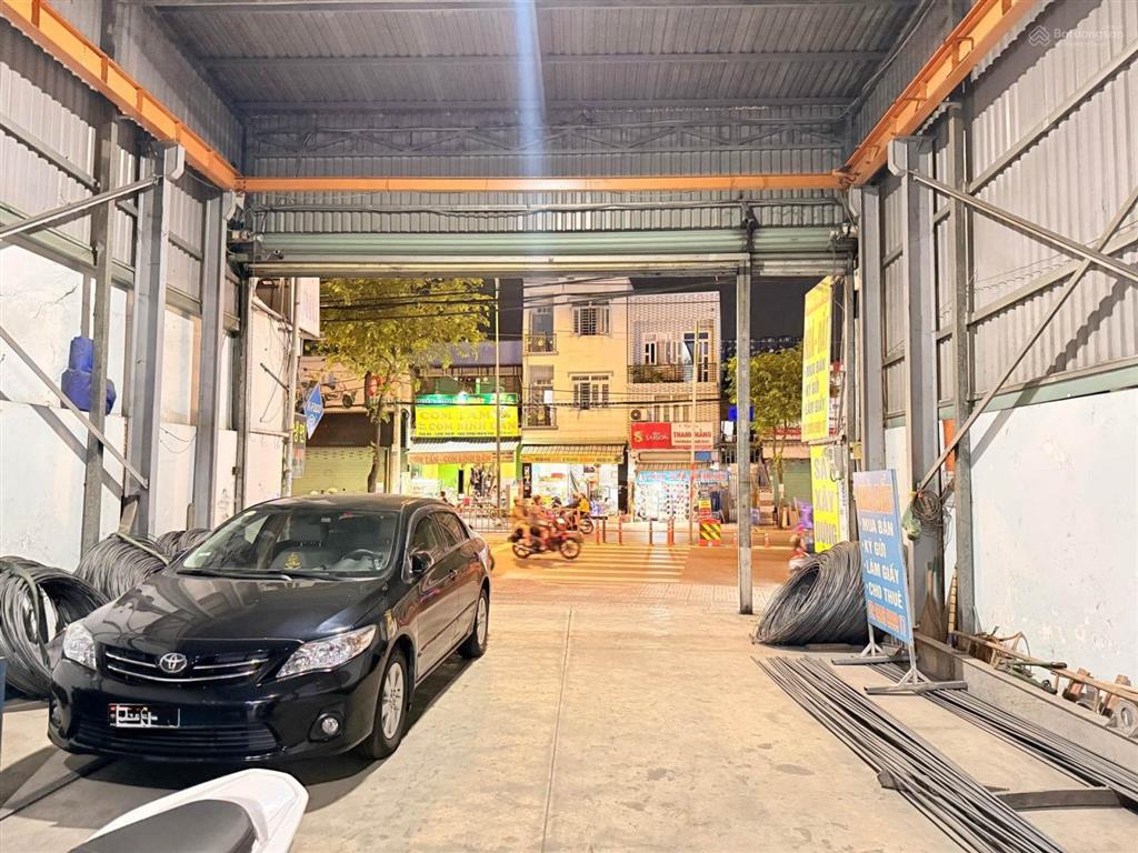 Mặt tiền tô ký 8m x 27m bán đất tặng xưởng 216m2 giá cực mềm