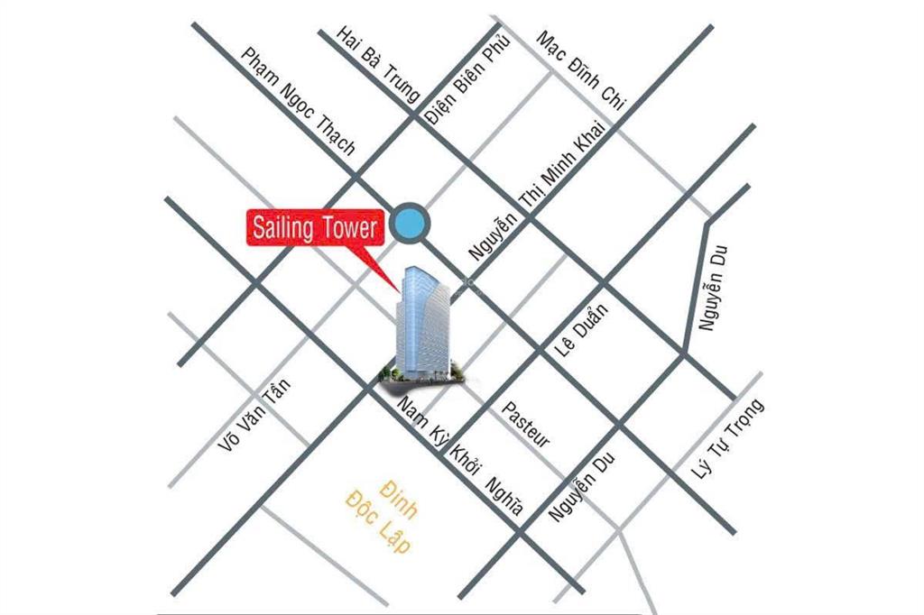 Bán gấp căn hộ sailing tower,bến nghé,q1.dt83.7m22pnfull nt sổ hồngview đẹp . 0908 569 ***