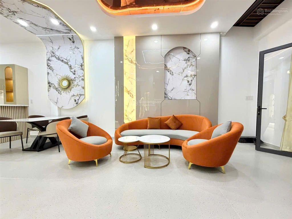 Bán nhà nơ trang long  siêu đẹp, 3 tầng 4pn, full nt, shr chỉ 7.45 tỷ