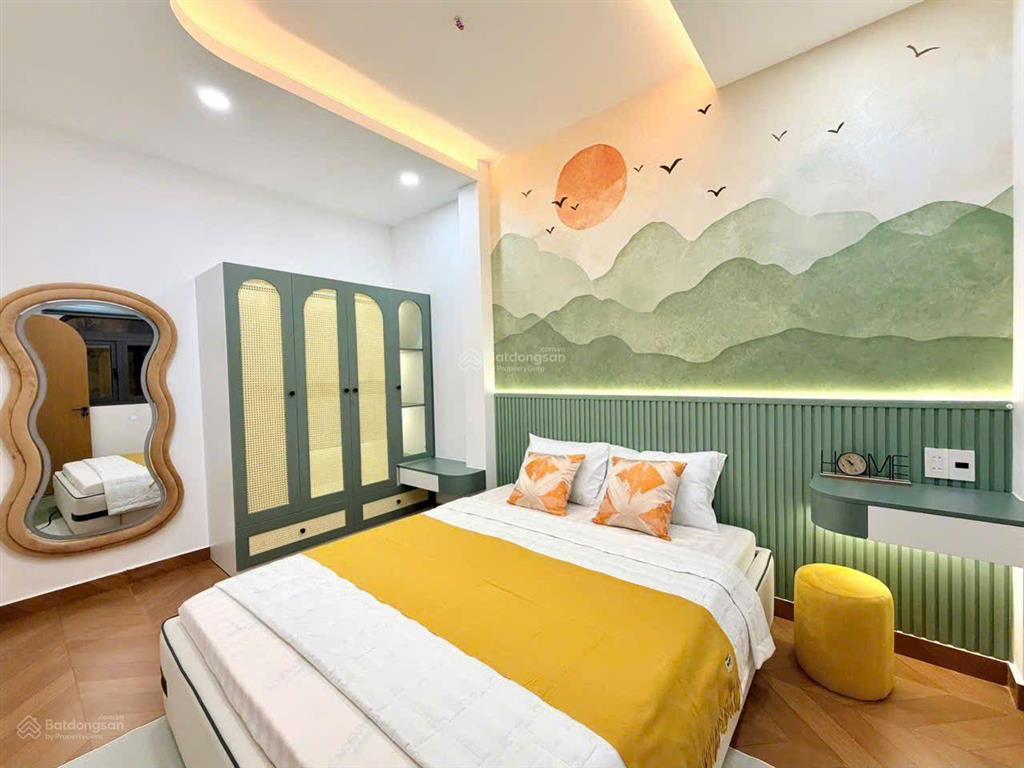 Bán nhà nơ trang long  siêu đẹp, 3 tầng 4pn, full nt, shr chỉ 7.45 tỷ