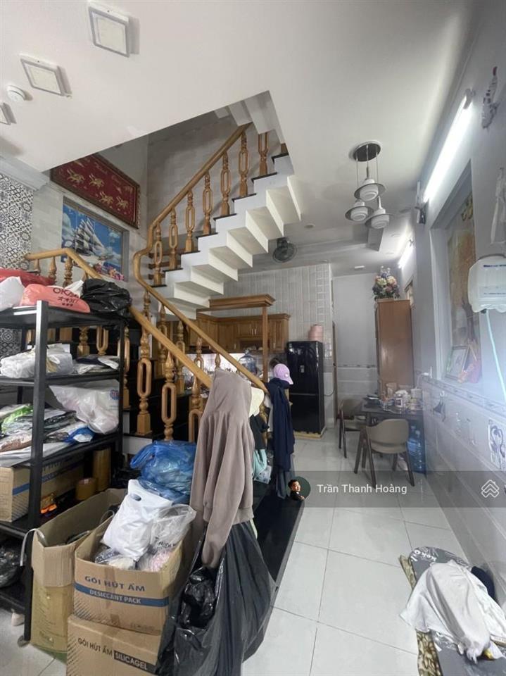 Hẻm xe tải thông 85m2, nhà 3tầng thoại ngọc hầu 9tỷ9