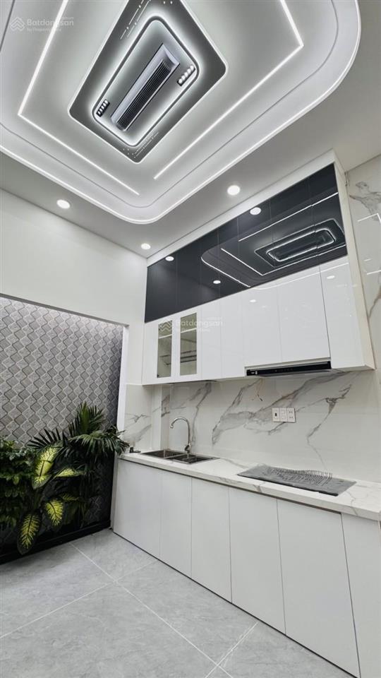Bán gấp hẻm xe hơi nhà đẹp tô hiệu 45m2 4 tầng vuông vức 6 tỷ