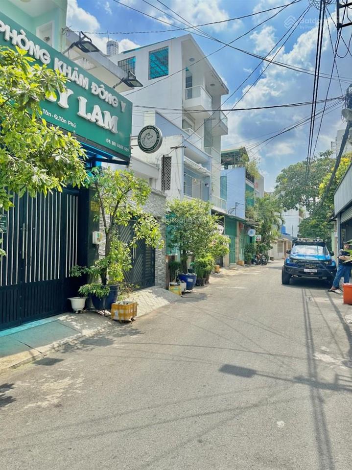 Hxh tô hiệu  hòa bình 84m2, 4 tầng 9,6 tỷ ngay đầm sen