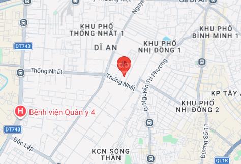 Bán kho nhà xưởng ~3000m2 ở dĩ an ngay khu công nghiệp sóng thần