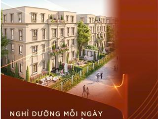 Bán liền kề vinhomes đan phượng, 132m2, giá thanh toán sớm 21,55 tỷ, tây bắc, view đẹp
