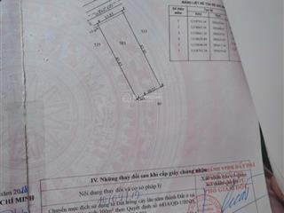 Đất nền 14m x 42m mặt tiền đường số 490 phạm văn cội