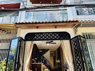 Nhà đẹp trung tâm bình thạnh tại lê quang định  59m2  sổ hồng riêng  xây dựng kiên cố