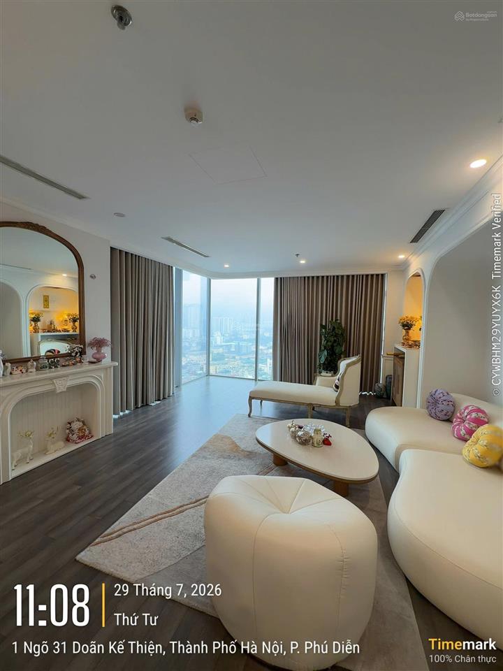 Bán căn hộ chung cư tại chung cư the nine, 14,6 tỷ, 131,5m2, hàng hiếm view đẹp
