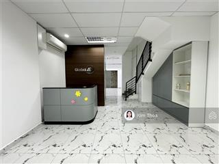 Tầng trệt 5x20m (60m2), ngăn 2 phòng, có t.máy, máy lạnh hầm xe, sẵn vào ngay ở vạn phúc. giá 13 tr