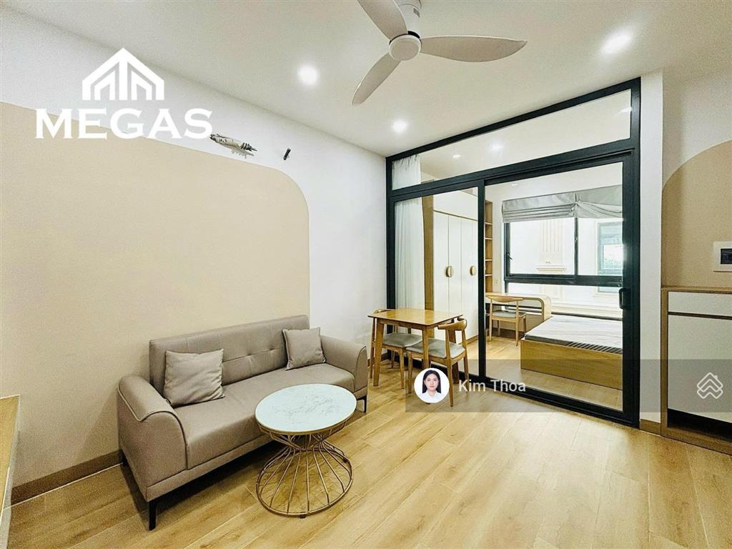 Căn hộ 1pn 1wc (30m2) full nội thất, có ban công, thang máy hầm xe tại kđt vạn phúc. giá 8,5 tr