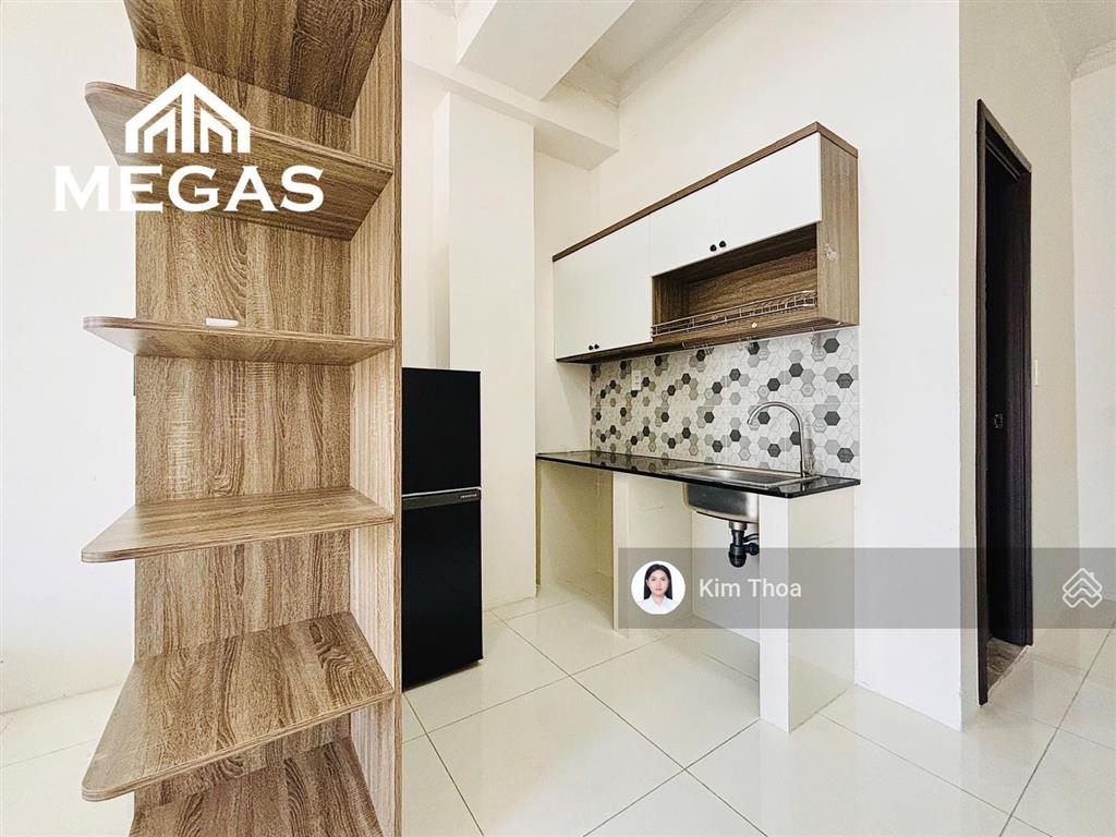 Căn hộ studio 20m2 có ban công ở vạn phúc, sẵn nội thất, free xe đạp, thang máy, hầm xe. giá 6,9 tr