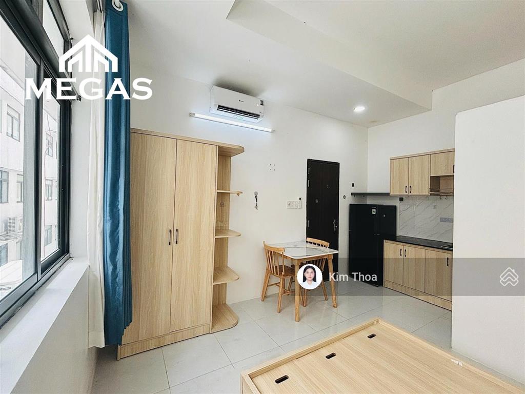 Căn hộ studio 15m2 ở vạn phúc có cửa sổ, sẵn nội thất, t.máy hầm xe, sẵn vào ngay. giá rẻ 5,4 triệu