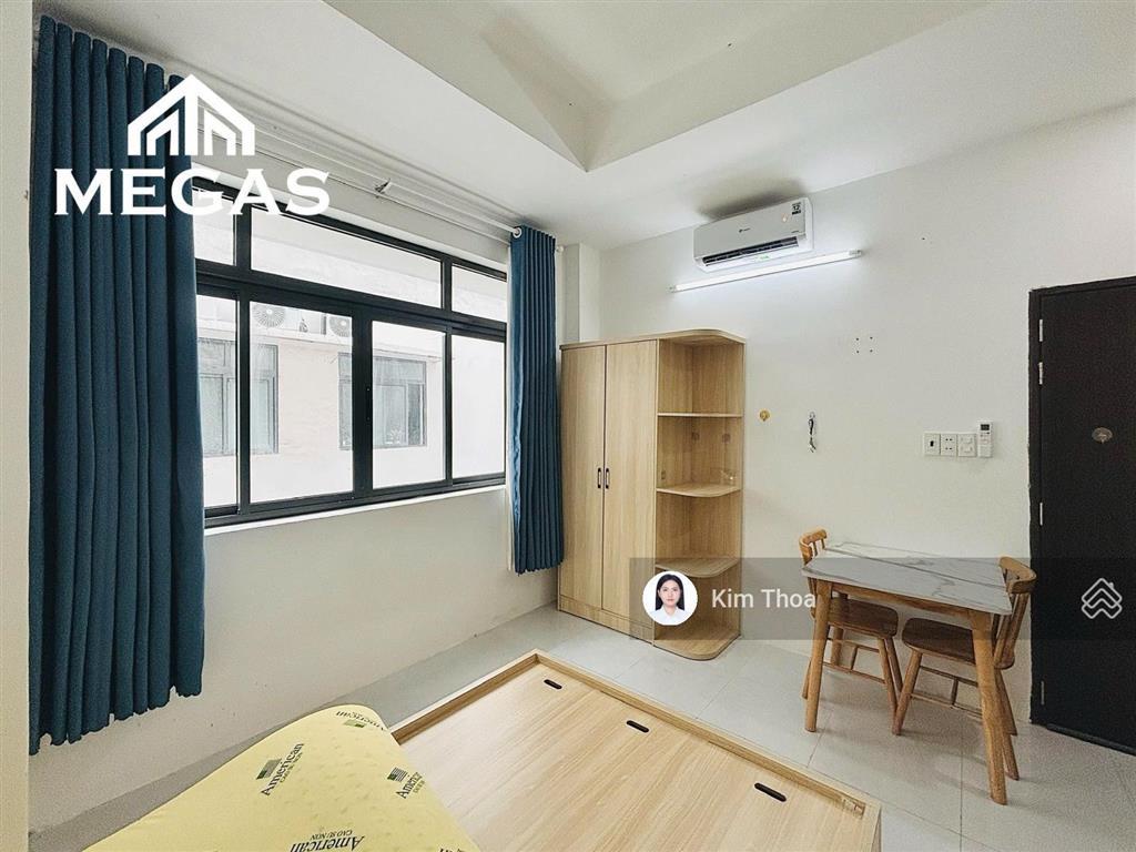 Căn hộ studio 15m2 ở vạn phúc có cửa sổ, sẵn nội thất, t.máy hầm xe, sẵn vào ngay. giá rẻ 5,4 triệu