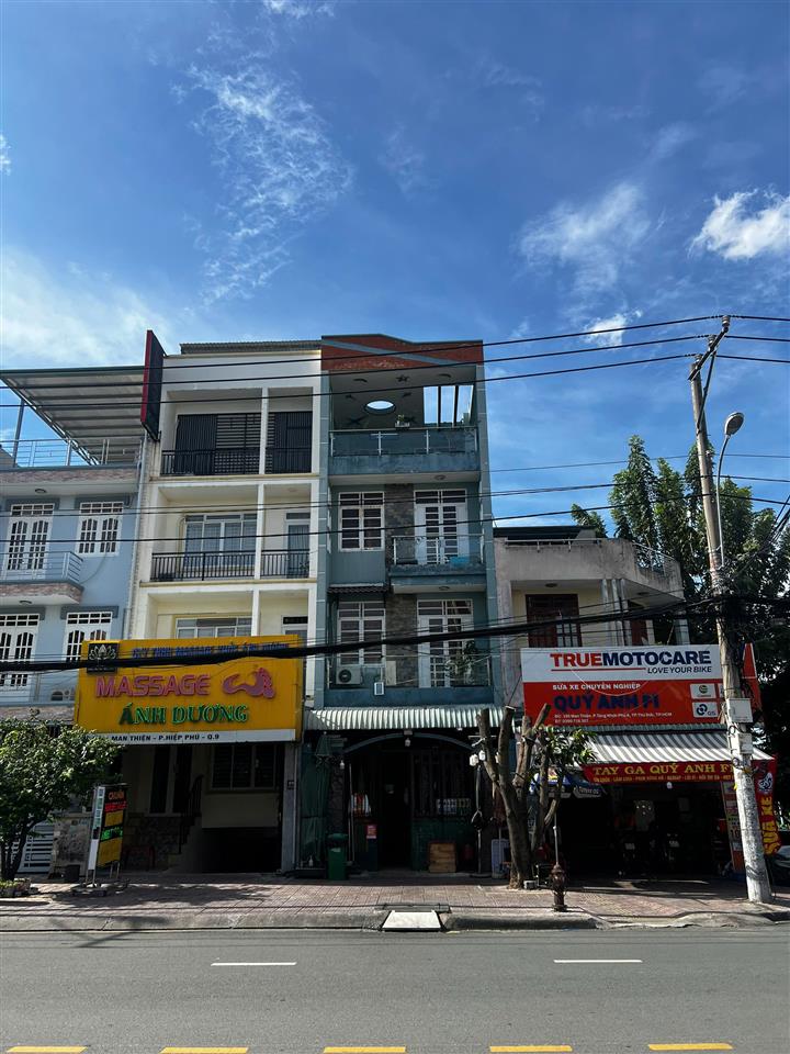 CHÍNH CHỦ BÁN NHÀ MẶT TIỀN ĐƯỜNG MAN THIỆN – QUẬN 9, HCM