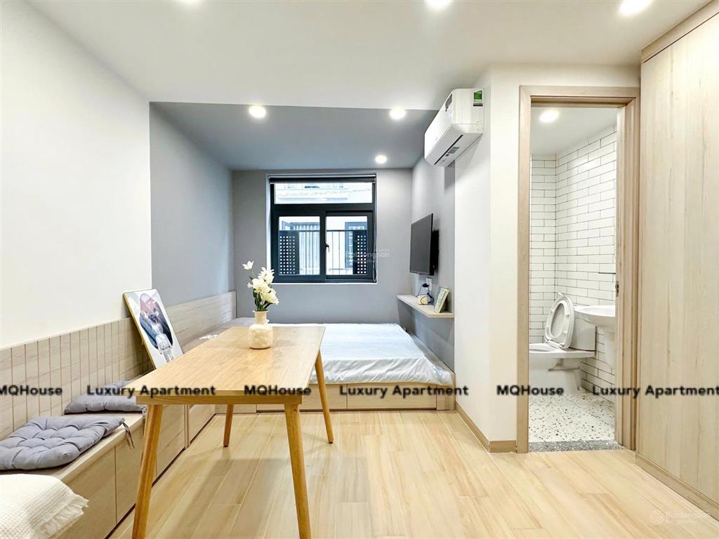 Cho thuê căn hộ máy giặt riêng full nội thất gần bờ kè hoàng sa  trường sa quận 3