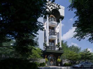 Bán nhà mặt tiền 90m2 4 tầng kiên cố 6 phòng ngủ 15m sân vườn ko nằm trong sổ