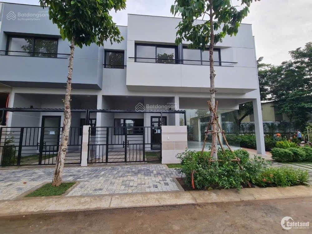 Nhà phố vườn đường ôtô 13m, trung tâm tp thuận an, dt 122m2, 1trệt 1lầu, đã hoàn công