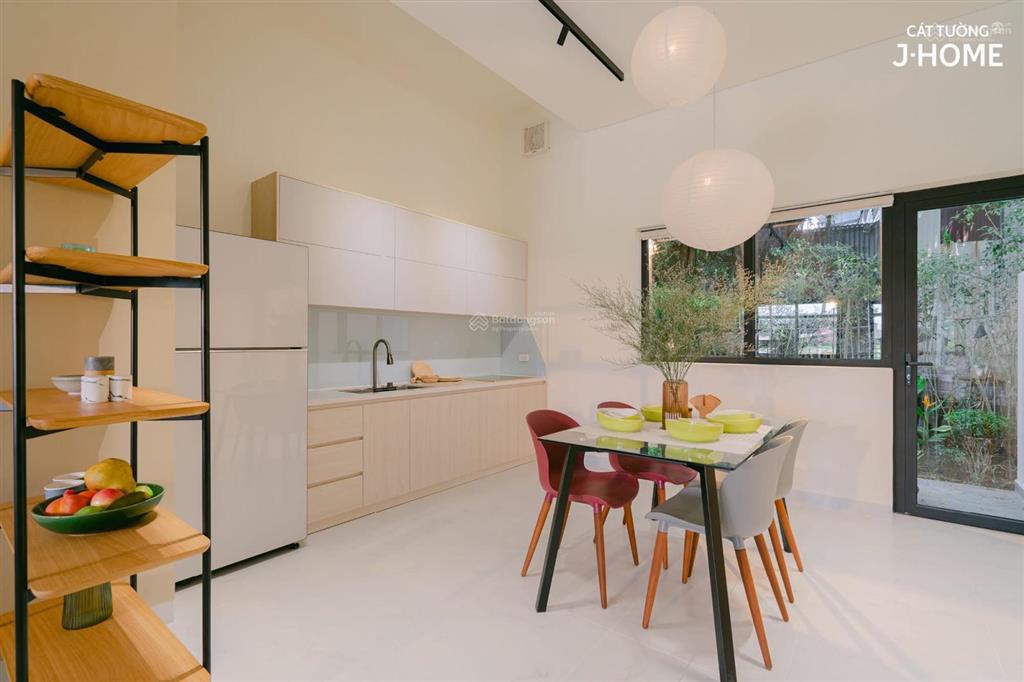 Nhà phố vườn đường ôtô 13m, trung tâm tp thuận an, dt 122m2, 1trệt 1lầu, đã hoàn công