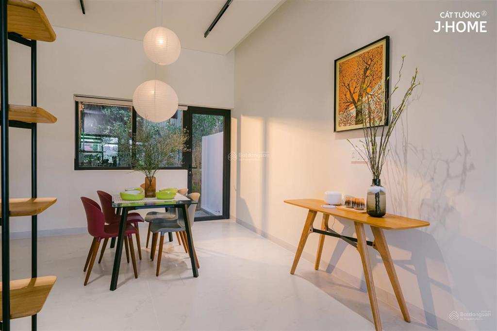 Nhà phố vườn đường ôtô 13m, trung tâm tp thuận an, dt 122m2, 1trệt 1lầu, đã hoàn công