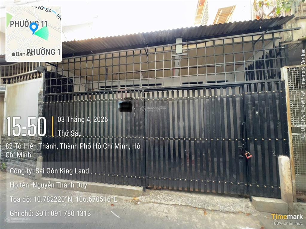 Bán nhà riêng tại tô hiến thành, quận 10, tp.hcm, giá siêu hời 8.1 tỷ, 70m2