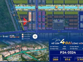 Căn góc 2pn view pháo hoa độc bản