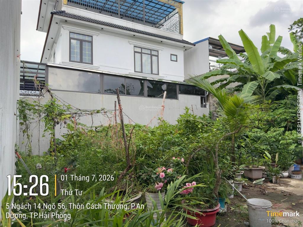 Bán đất cách thượng, an dương, 1,19 tỷ, 70 m2, lô góc giá cực chất