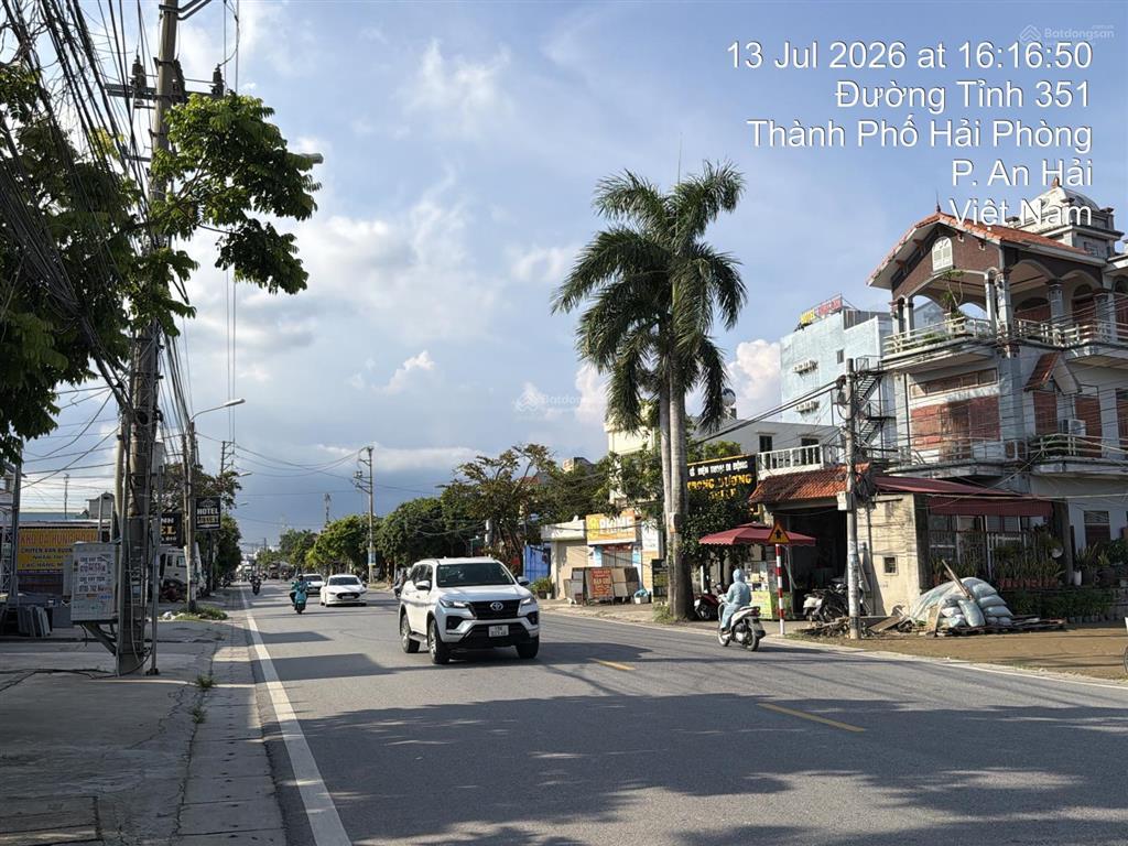 Bán đất mặt đường 351, hồng thái, an dương, 4,75 tỷ, 80m2