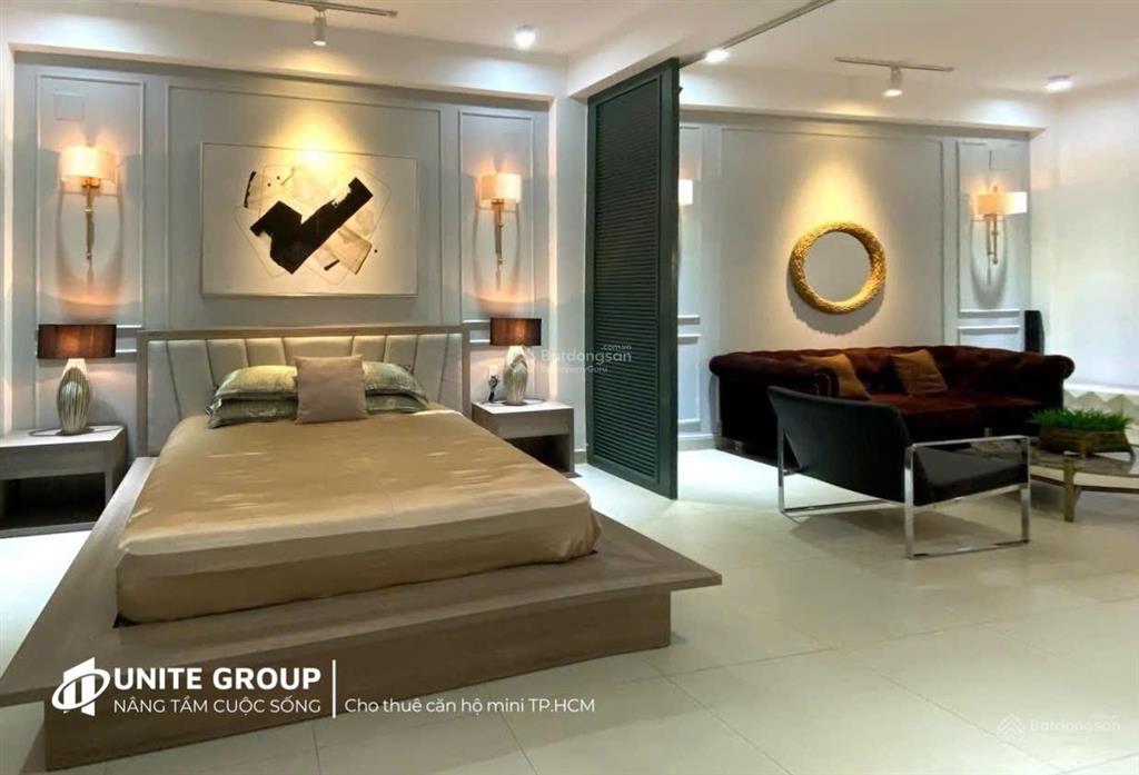 Cho thuê căn hộ dịch vụ quận 4, siêu phẩm rooftop studio ban công sân vườn chỉ còn duy nhất 1 căn