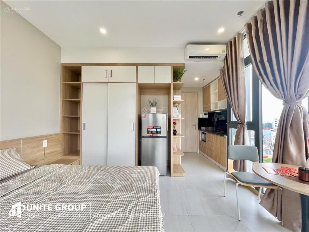Cho thuê chdv full nt,cửa sổ, view đẹptrung tâm q7,gần lotte mart,tdtu,rmit,cresent mall,q1,4,8