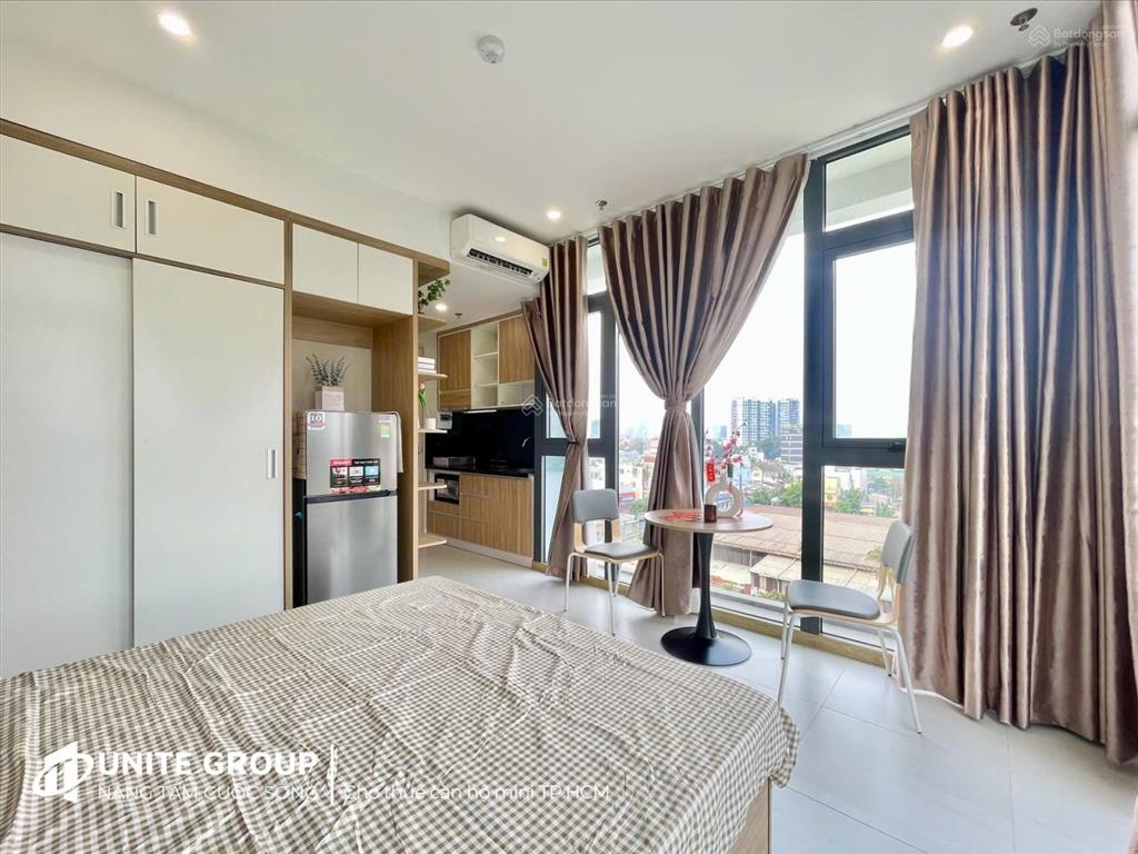 Cho thuê chdv full nt,cửa sổ, view đẹptrung tâm q7,gần lotte mart,tdtu,rmit,cresent mall,q1,4,8