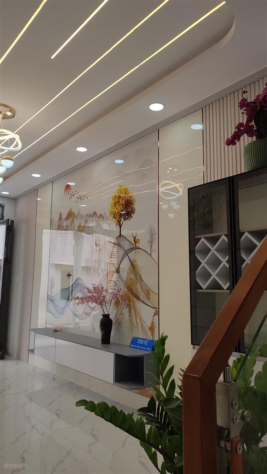 Nhà hẻm 3,5m văn thân, p8, q6, 44,1m, 2 tầng, 4pn, cách mặt tiền 30m.