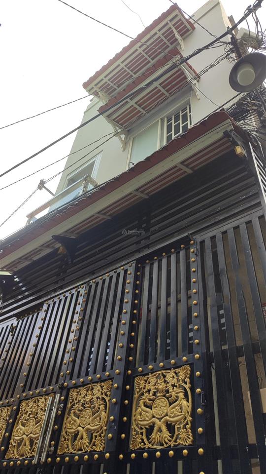 Nhà 4tầng, 2 mặt tiền hẻm, tân hoà đông, p14, q6.