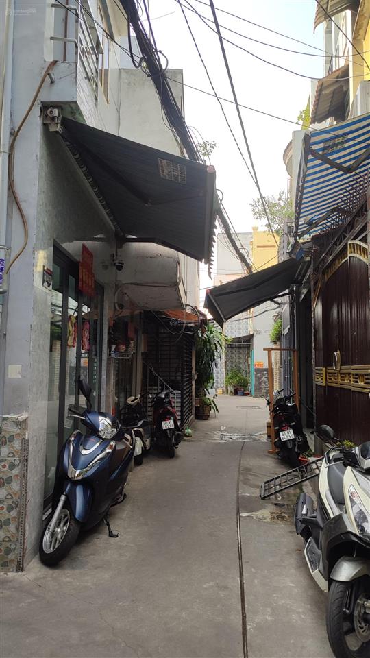 Nhà 4tầng, 2 mặt tiền hẻm, tân hoà đông, p14, q6.