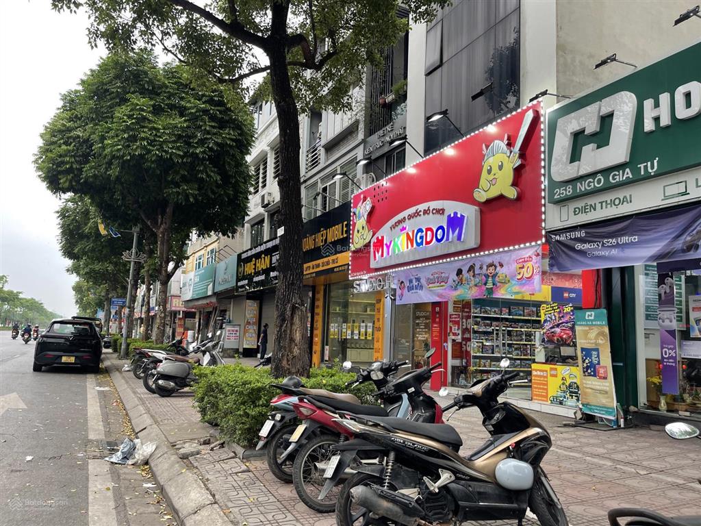 (145m2 x mặt tiền 7.1m)  bán nhà mặt phố ngô gia tự, long biên, vỉa hè rộng, kinh doanh, giá tốt
