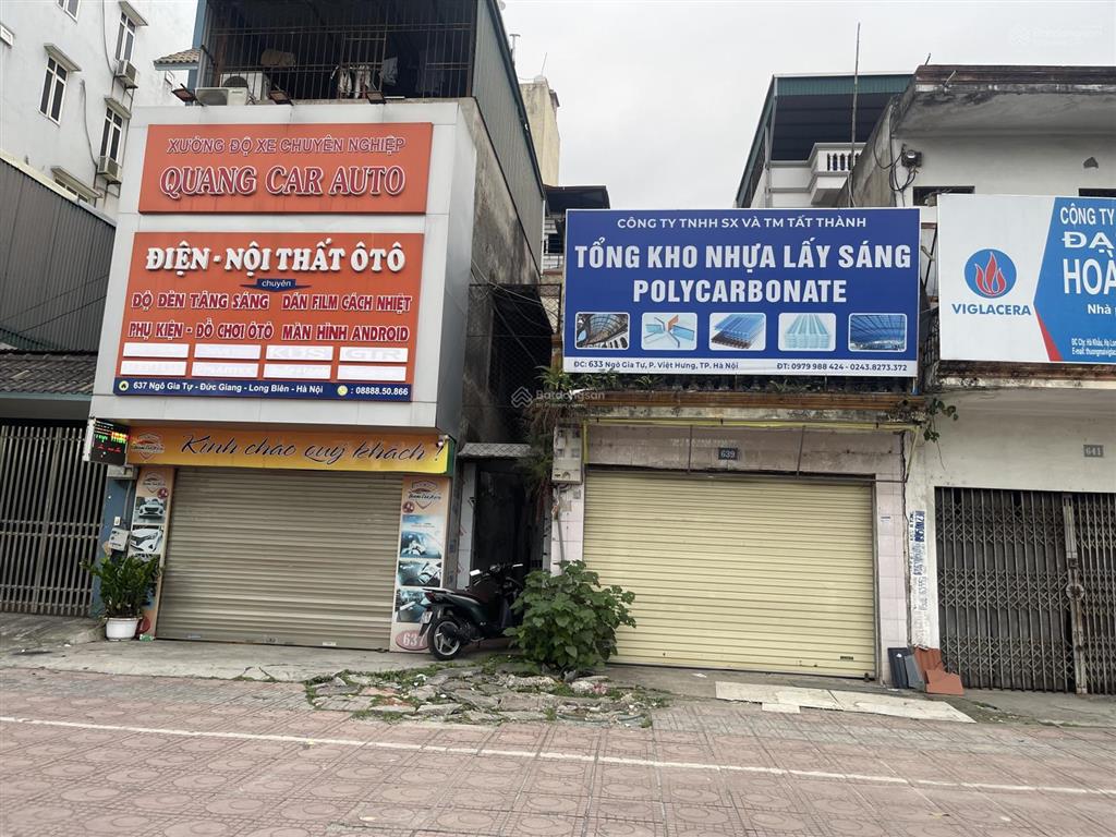 Bán nhà 5 tầng mặt phố ngô gia tự, long biên, giá 42 tỷ