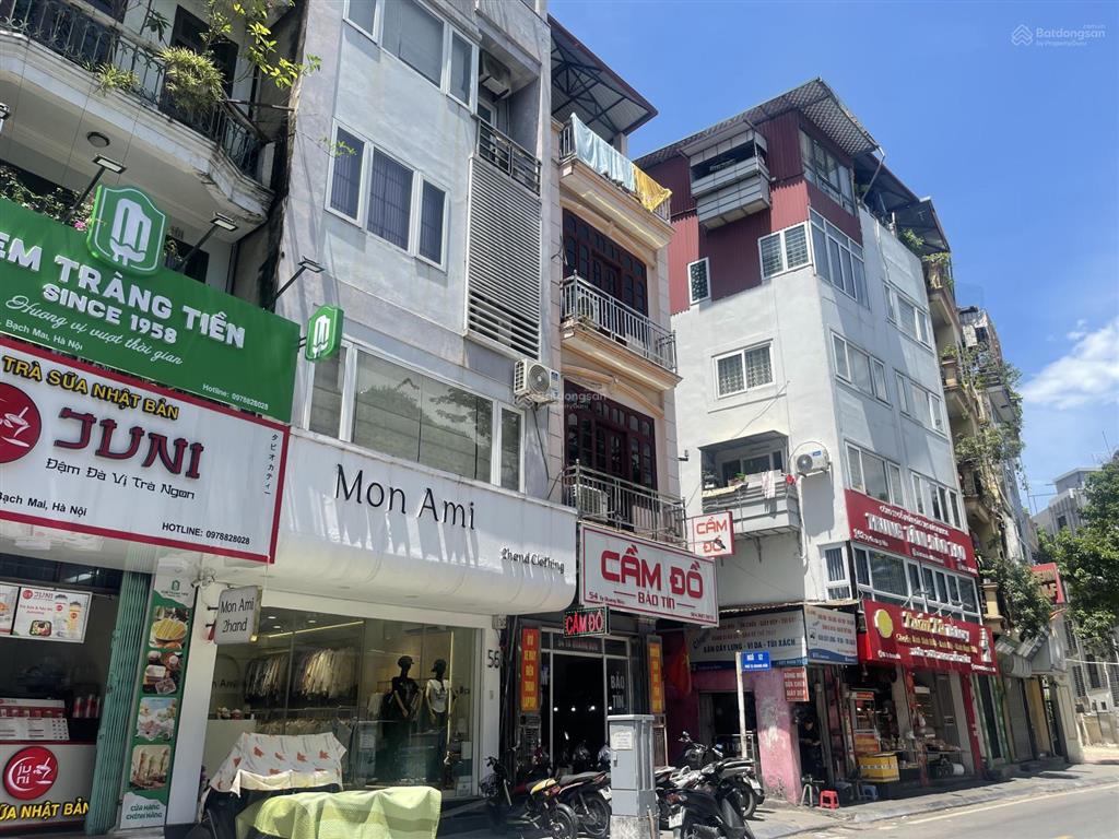 Bán gấp nhà mặt phố 56 tạ quang bửu, 60 tỷ, 63m2, 4pn, 6 tầng, mặt tiền 5.2m