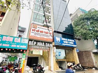 Bán tòa văn phòng mặt phố mỹ đình, nam từ liêm, 71m2 x 8 tầng, mặt tiền 4.5m, giá 41.5 tỷ.