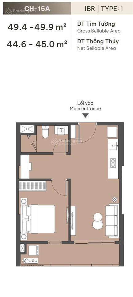 Mua nhà 1n+1 vinhomes ocean park gia lâm