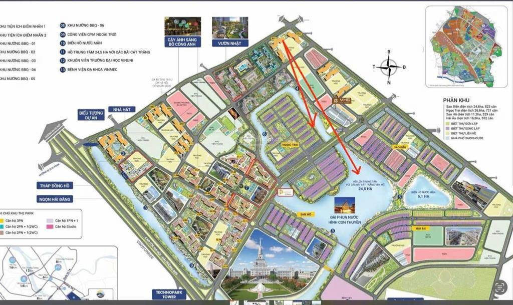 Mua 1n+ tại vinhoms ocean city, phía đông hà nội, vừa ở vừa đầu tư