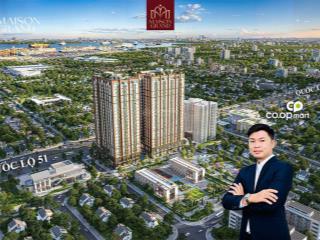 Giá bán từ 33 triệu/m2 căn hộ maison grand phú mỹ, cái mép thị vải, tt 50% nhận nhà full nội thất