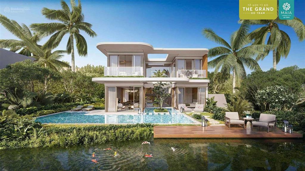Bán biệt thự seaforest villa 2pn maia resort hồ tràm  giao hòa rừng xanh & biển ngọc. 0908 982 ***