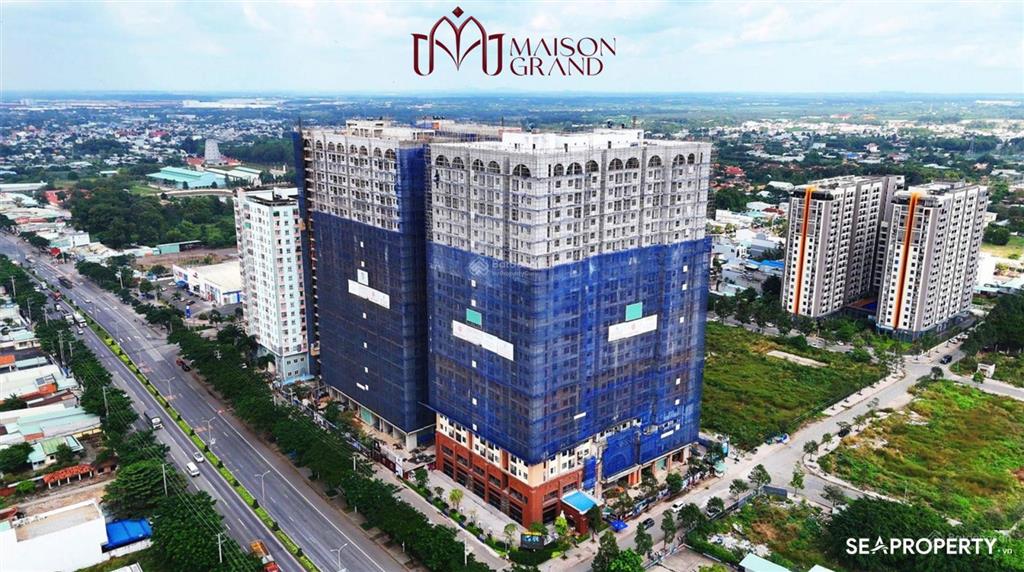 Căn góc 2pn/72m2 maison grand phú mỹ  cái mép thị vải, tt 50% nhận nhà full nội thất. 0908 982 ***
