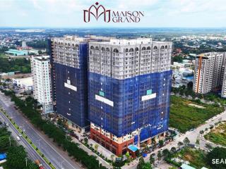 Căn góc 2pn/72m2 maison grand phú mỹ  cái mép thị vải, tt 50% nhận nhà full nội thất. 0908 982 ***