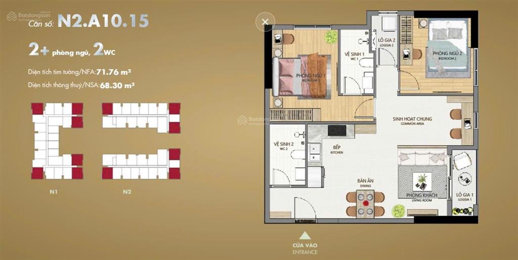 Căn góc 2pn/72m2 maison grand phú mỹ  cái mép thị vải, tt 50% nhận nhà full nội thất. 0908 982 ***