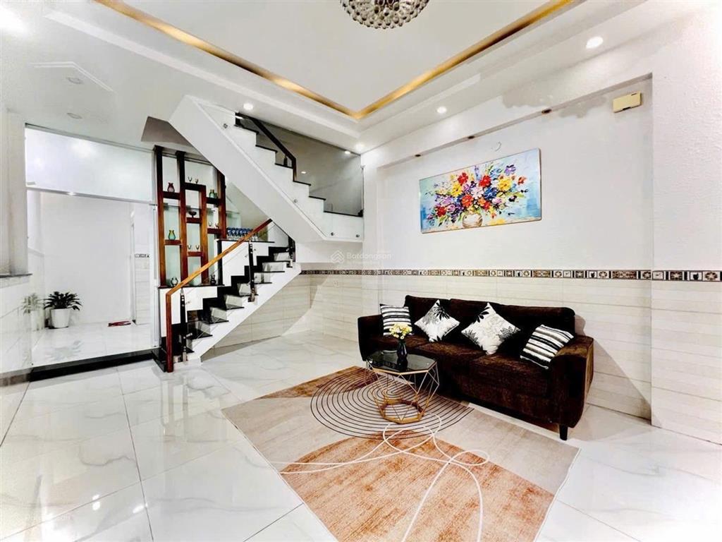 Sát hẻm xe hơi  lê văn thọ  48m² nhà mới full nội thất  5.25 tỷ tl