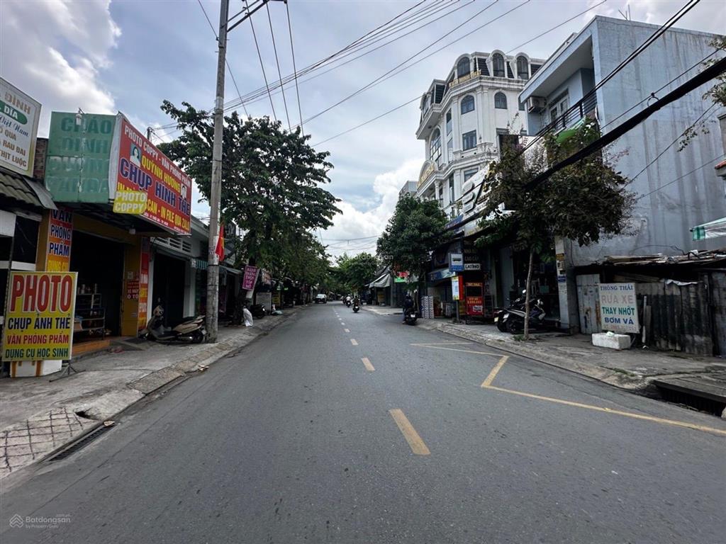 Bán nhà 2 mặt tiền nguyễn thị kiêu, p. thới an, q12  dt 8x25m, 3 tầng, đang cho thuê bhx, 22 tỷ