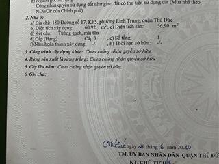 Bán nhà riêng tại 180, đường số 17, 7 tỷ vnd, 70.15m2, 3pn, 2wc số 7 tỷ vnd, có thương lượng