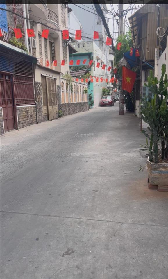 Cần bán nhanh giảm 500tr nhà hẻm xe hơi tăng bạt hổ 72m2 sổ vuông hoàn công đủ