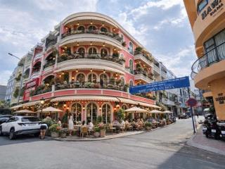 Chỉ 85 triệu! 12x8m góc 2 mặt tiền trần nhật duật, quận 1 4 tầng