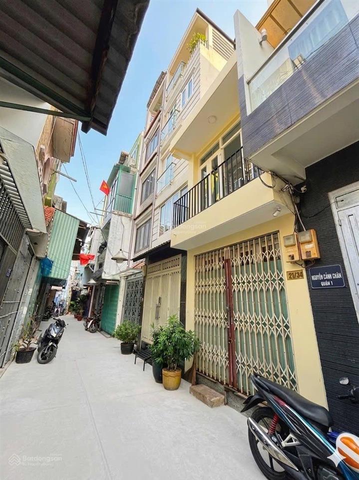 Bán nhà hẻm tk21 nguyễn khắc chân, q1